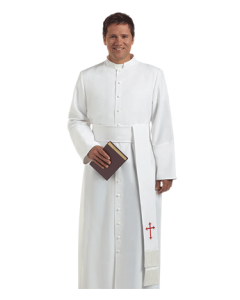 White Clergy Cassock