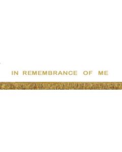 In Remembrance of Me Church Altar Frontal