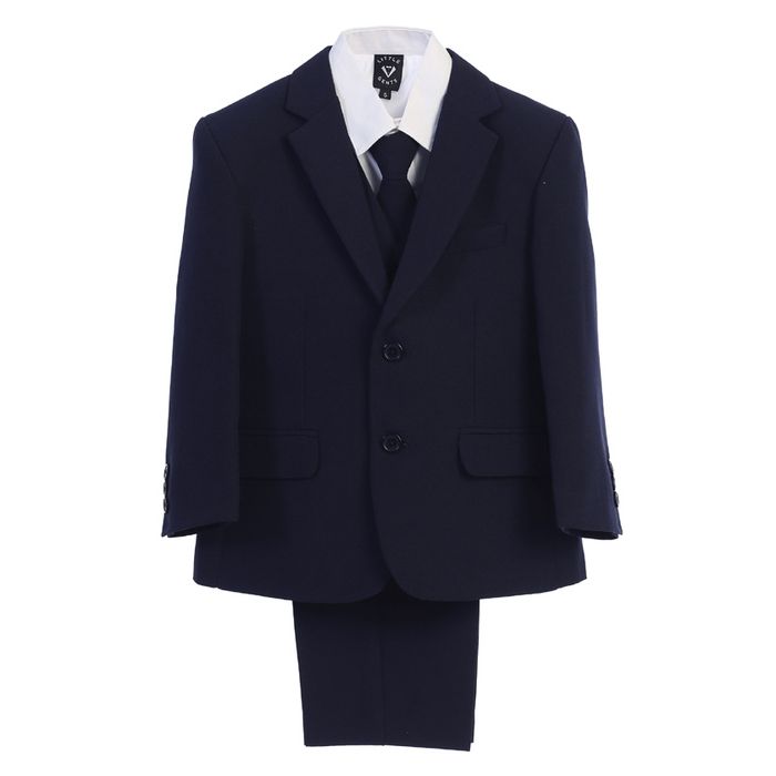 Boys Navy Blue First Communion Suit