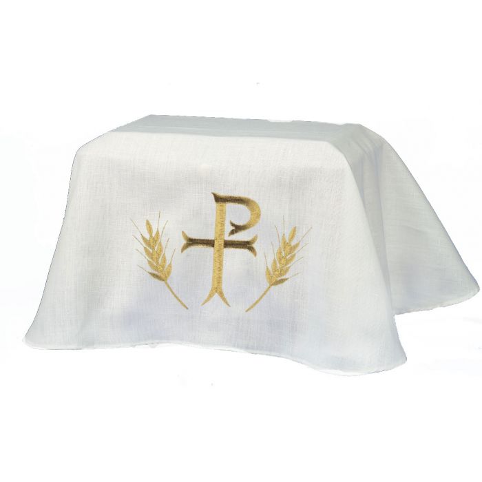 Chi Rho Ossuary Pall or Urn Cover