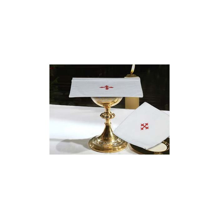 Red Cross Cotton Altar Linens (3 PK) 