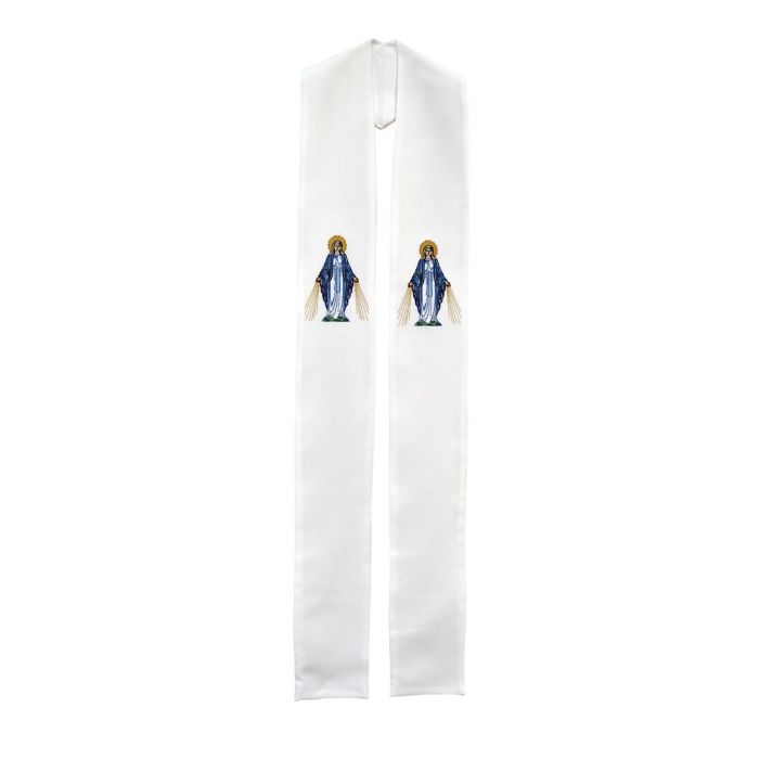 Our Lady of Grace Clergy Stole or Deacon Stole