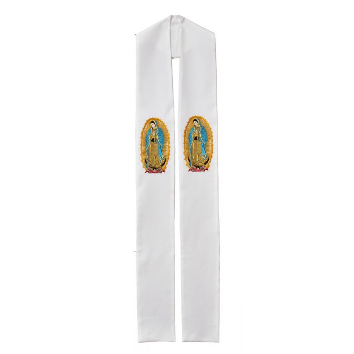 Our Lady of Guadalupe Clergy Stole or Deacon Stole