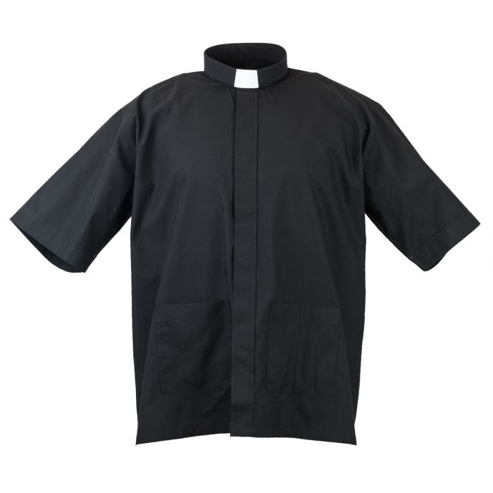 Panama Short Sleeve Tab Collar Clergy Shirt
