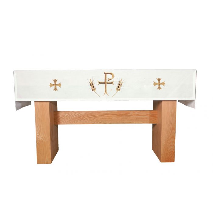 Chi Rho and Maltese Cross Communion Table Cover