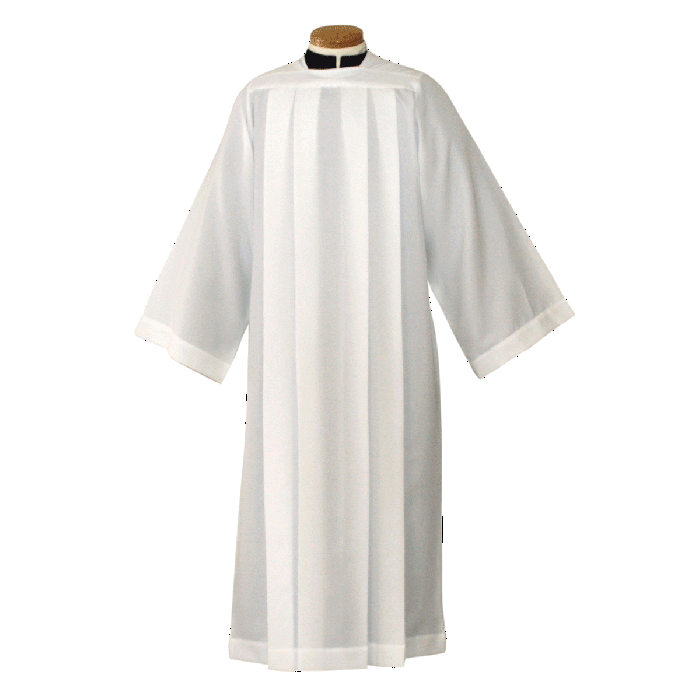 Plain Pleated Clergy Alb