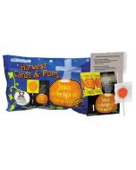 Harvest Pops and Cards Scripture Candy Bags