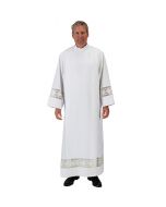 IHS Lace Front Wrap Clergy Alb
