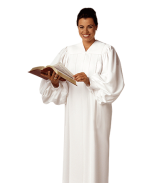 White Preaching Robes for Women 