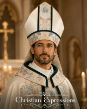 Tapestry of Life Bishop Mitre
