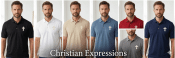 Men's Short Sleeve Cotton Clergy Polo Shirt