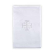 100% Cotton Jerusalem Cross Lavabo Towel - 4/pk