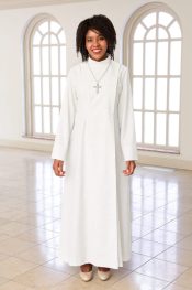 Women's Pleated Clergy Robe