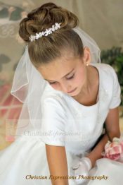 Trisha First Communion Tiara
