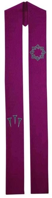 Crown of Thorns Clergy Overlay Stole