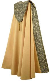Gold and Green Tapestry Clergy Cope