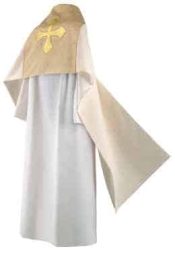 Cream Festive Clergy Humeral Veil
