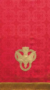 Gold Dove and Rings Lectern Hanging