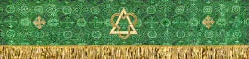 Trinity Symbol Church Altar Frontal