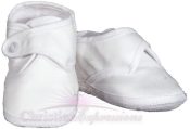 Boys Cotton Christening Shoes