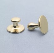 #1 Clergy Collar Button Short