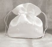 Irish Shamrock First Communion Purse