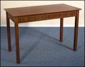 In Remembrance of Me Communion Table Solid Maple