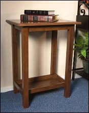 Church Credence Table Maple Wood