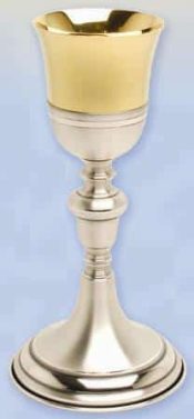 Gold and Silver Two Tone Communion Chalice