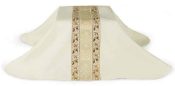 Urn Cover with Gold Brocade
