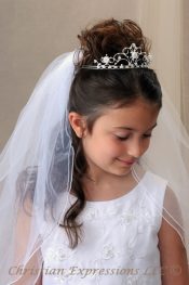 Pearl Crown First Communion Tiara
