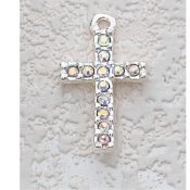 Communion CRYSTAL CROSS w/CHAIN