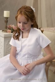Satin Jacket Short Sleeves