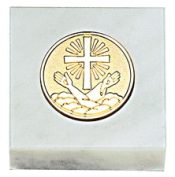 The Crossed Arms of Jesus and Francis Paperweight