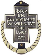 As For Me and My House Door Knocker
