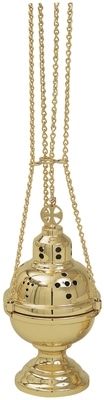 4 Chain Church Censer and Boat