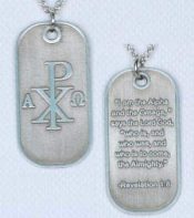Alpha Omega Dog Tag