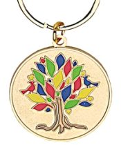 Tree of Life Key Ring