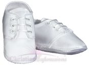 Boys Satin Christening Shoes