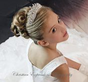 Crystal First Communion Tiara