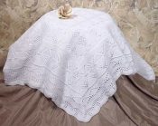 Boy's knit shawl