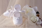 Girls Silk Dupioni Shoe