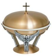 Baptismal Font Set with Angels