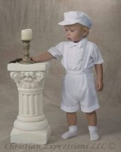 William Christening Romper