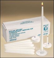 Candlelight Service Set 120 Candles