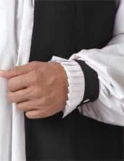 Pleated Cuffs Black