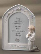 Boys First Communion Photo Frame