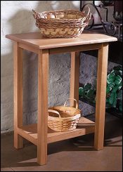 Church Credence Table Light Maple