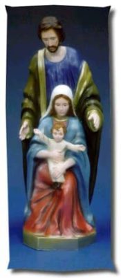 Holy Family Indoor Outdoor Statue Full Color