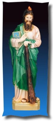 St. Jude Outdoor Statue Full Color